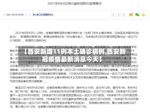 【西安新增11例本土确诊病例,西安新冠疫情最新消息今天】