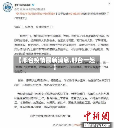 【邢台疫情最新消息,邢台一起】-第2张图片