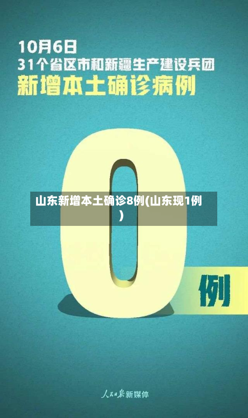 山东新增本土确诊8例(山东现1例)