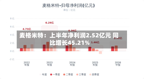 麦格米特：上半年净利润2.52亿元 同比增长45.21%-第1张图片