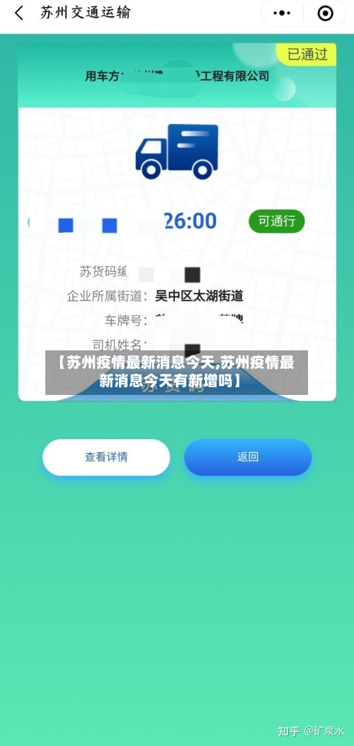 【苏州疫情最新消息今天,苏州疫情最新消息今天有新增吗】-第3张图片