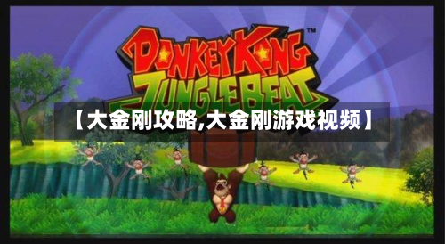 【大金刚攻略,大金刚游戏视频】